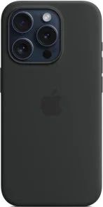 Фото: Чохол Apple for iPhone 15 Pro - Silicone Case with MagSafe Black (MT1A3) № 2 | KTC