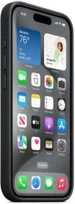 Фото: Чохол Apple for iPhone 15 Pro - FineWoven Case with MagSafe Black (MT4H3) № 5 | KTC