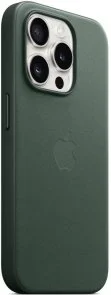 Фото: Чохол Apple for iPhone 15 Pro - FineWoven Case with MagSafe Evergreen (MT4U3) № 5 | KTC