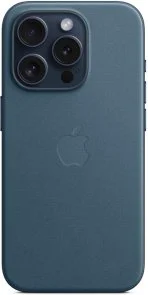 Фото: Чохол Apple for iPhone 15 Pro - FineWoven Case with MagSafe Pacific Blue (MT4Q3) № 3 | KTC