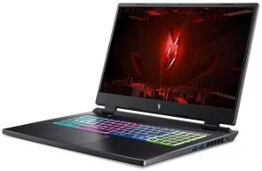 Фото: Ноутбук Acer Nitro 17 AN17-51 NH.QK5EU.001 Black - 17.3" IPS 165 Гц / Intel Core i7 / i7-13700H / DDR5 32 ГБ / PCI-E SSD 1 ТБ / GeForce RTX 4050 № 3 | KTC