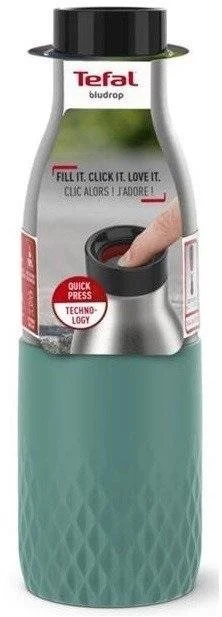 Фото: Термопляшка Tefal Bludrop Soft Touch 500ml Green (N3110610) № 6 | KTC