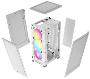 Корпус Corsair 2000D RGB Airflow White (CC-9011247-WW)