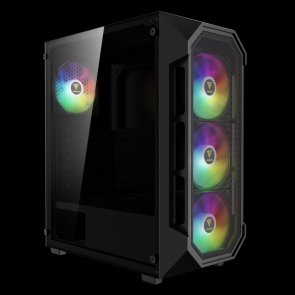 Корпус Gamdias Aura GC1 Elite Black with window (4712960138025)