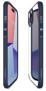 Чохол Spigen for Apple iPhone 15 - Ultra Hybrid Navy Blue (ACS06801)