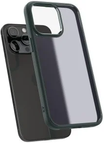 Фото: Чохол Spigen for Apple iPhone 15 Pro - Ultra Hybrid Matte Frost Green (ACS06710) № 5 | KTC