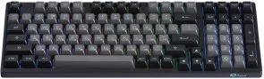 Фото: Клавіатура Akko 3098B Black/Cyan 98Key CS Jelly White ENG/UKR USB/WL Black (6925758617635) № 4 | KTC