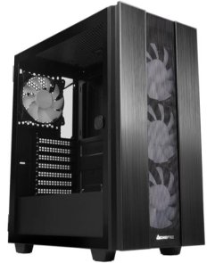 Корпус Chieftec Hunter 2 Black with window (GS-02B-OP)