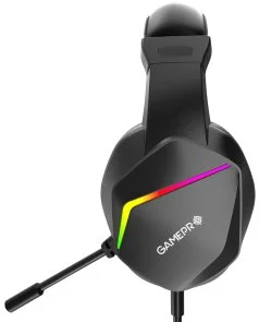 Фото: Гарнітура GamePro HS311 RGB Black № 6 | KTC