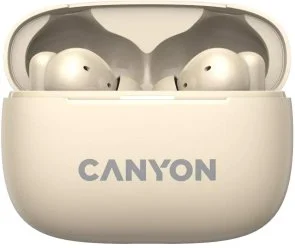 Фото: Навушники Canyon OnGo TWS-10 Beige (CNS-TWS10BG) № 2 | KTC