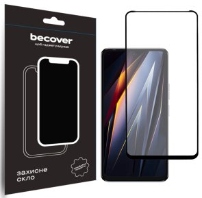  Захисне скло BeCover for Tecno Pova Neo 3 LH6n - Black (710045) Захисне скло BeCover for Tecno Pova Neo 3 LH6n - Black (710045)