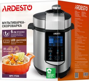 Мультиварка-скороварка Ardesto MPC-P226