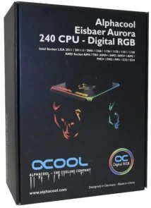 Фото: Система рідинного охолодження Alphacool Eisbaer Aurora 240 CPU Digital RGB (11728) № 6 | KTC