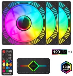 Фото: Кулер Gamemax KF300 BK 3pcs № 6 | KTC