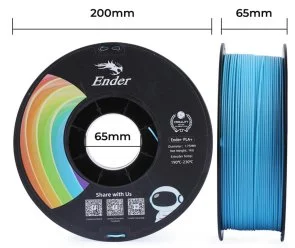 Фото: Пластик (філамент) для 3D друку Creality 3D PLA Plus Filament Blue (3301010310) № 6 | KTC