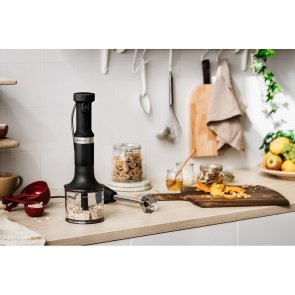  Блендер KitchenAid Hand blender with accessories 5KHBV83 Matte Black (5KHBV83EBM)