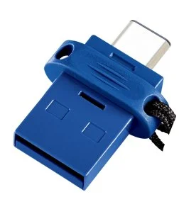 Фото: Флешка USB Verbatim Dual Drive 64GB Blue (49967) № 2 | KTC