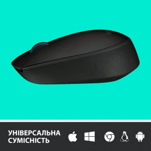 Фото: Миша Logitech M171 Wireless Gray/Black (910-004424) № 2 | KTC