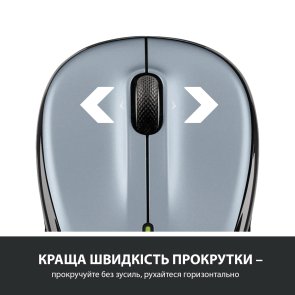 Миша Logitech M325s Wireless Light Silver (910-006813)