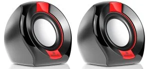 Фото: Колонки Real-EL S-50 Black/Red (EL121100008) № 3 | KTC