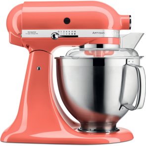 Планетарний міксер KitchenAid Mixer tilt-head 4.8L Artisan Premium 5KSM185PS Coral (5KSM185PSEPH)