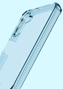 Чохол iTSkins for Samsung A15 - HYBRID R CLEAR Light Blue (SGA1-SPECM-LBLU)