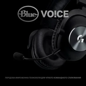 Фото: Гарнітура Logitech G PRO X Gaming Black (981-000818) № 6 | KTC