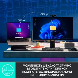 Фото: Клавіатура Logitech MX Mechanical Mini Wireless Illuminated Performance Graphite (920-010780) № 13 | KTC