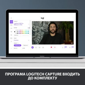 Web-камера Logitech C920 HD Pro Black (960-001055)