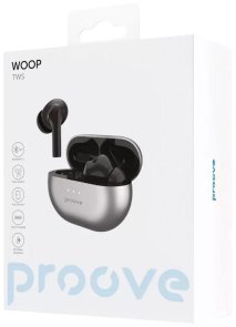 Навушники Proove Woop TWS with ANC Silver/Black (TWWP00010006)