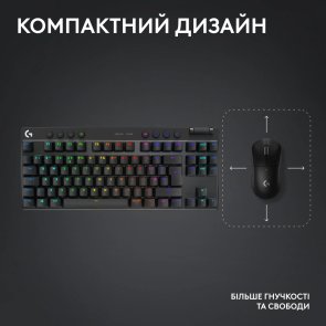 G Pro TKL Lightspeed BT/WL Black