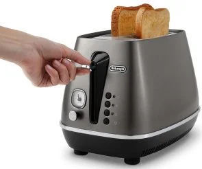 Фото: Тостер DeLonghi CTIN 2103 TB Distinta Titanium № 4 | KTC