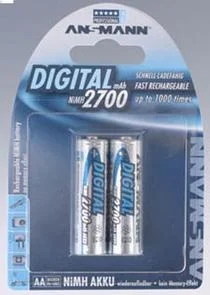 Фото: Акумулятор ANSMANN MAH GL  2700mAh 1 шт. № 2 | KTC