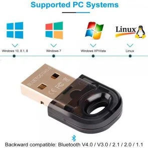 Фото: Bluetooth адаптер Vention 5.0 RTL8761B Black (CDDBG) № 4 | KTC