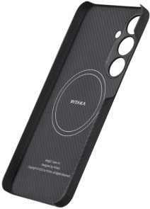 Чохол Pitaka for Samsung S24 - MagEZ Case 4 Twill Black/Grey (KS2401)