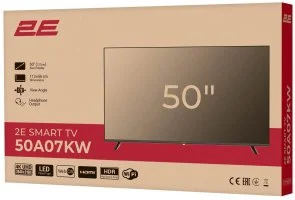 Фото: Телевізор DLED 2E 50A07K (Smart TV, Wi-Fi, 3840x2160) № 13 | KTC