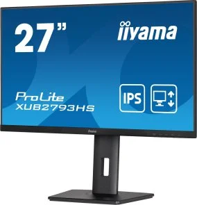 Фото: Монітор iiyama XUB2793HS-B6 - 27" IPS / 1920×1080 / 100 Гц / Pivot / HAS № 4 | KTC