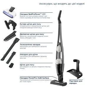 Фото: Ручний бездротовий пилосос Electrolux ES62HB25UV 600 Cordless cleaner 2in1 № 11 | KTC
