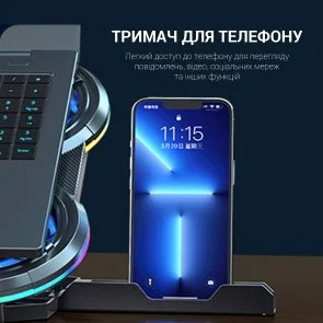Фото: Підставка для ноутбука GamePro CP1450 Black № 8 | KTC