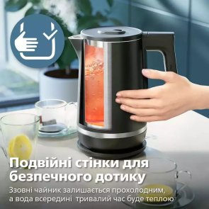 Електрочайник Philips Double Walled Kettle 5000 (HD9395/90)