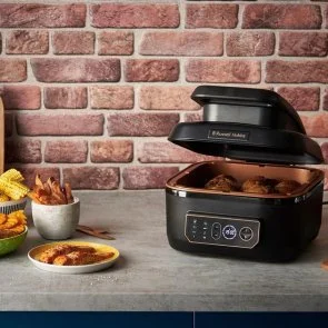 Фото: Мультипіч Russell Hobbs SatisFry Air and Grill Black/Orange (26520-56) № 7 | KTC