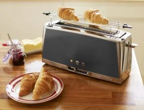 Фото: Тостер Russell Hobbs Luna Moonlight Grey (23251-56) № 3 | KTC