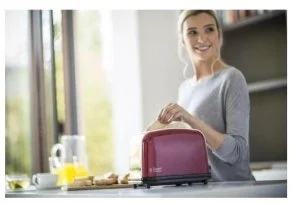 Фото: Тостер Russell Hobbs Colours Plus Flame Red (23330-56) № 10 | KTC