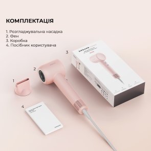 Фен DEERMA Hair Dryer Gleam Pink (AHD12A-PK)