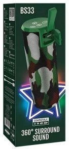 Портативна колонка Hoco BS33 Voice Camouflage Green (BS33_Green)