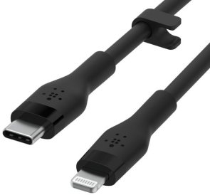 Кабель Belkin BoostCharge Flex AM / Lightning 1m Black (CAA009BT1MBK)