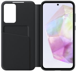Чохол Samsung for Galaxy A35 A356 - Smart View Wallet Case Black (EF-ZA356CBEGWW)