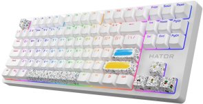 Клавіатура Hator Rockfall 2 Mecha TKL Authentic Edition White (HTK-531)