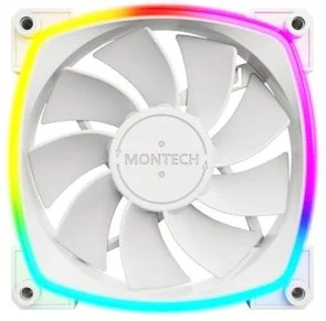 Фото: Кулер Montech RX120 PWM 3 in 1 White (RX120 PWM W31) № 2 | KTC