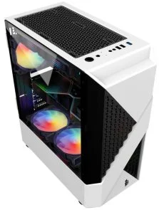 Фото: Корпус 1stPlayer F3-A-4F1-WH White with window № 6 | KTC